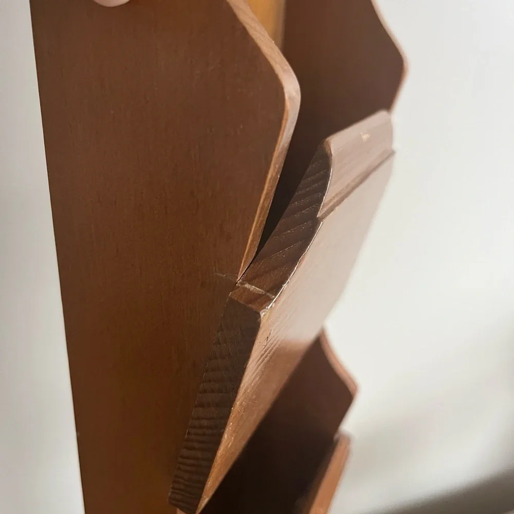 Wooden Wall Mail Organizer